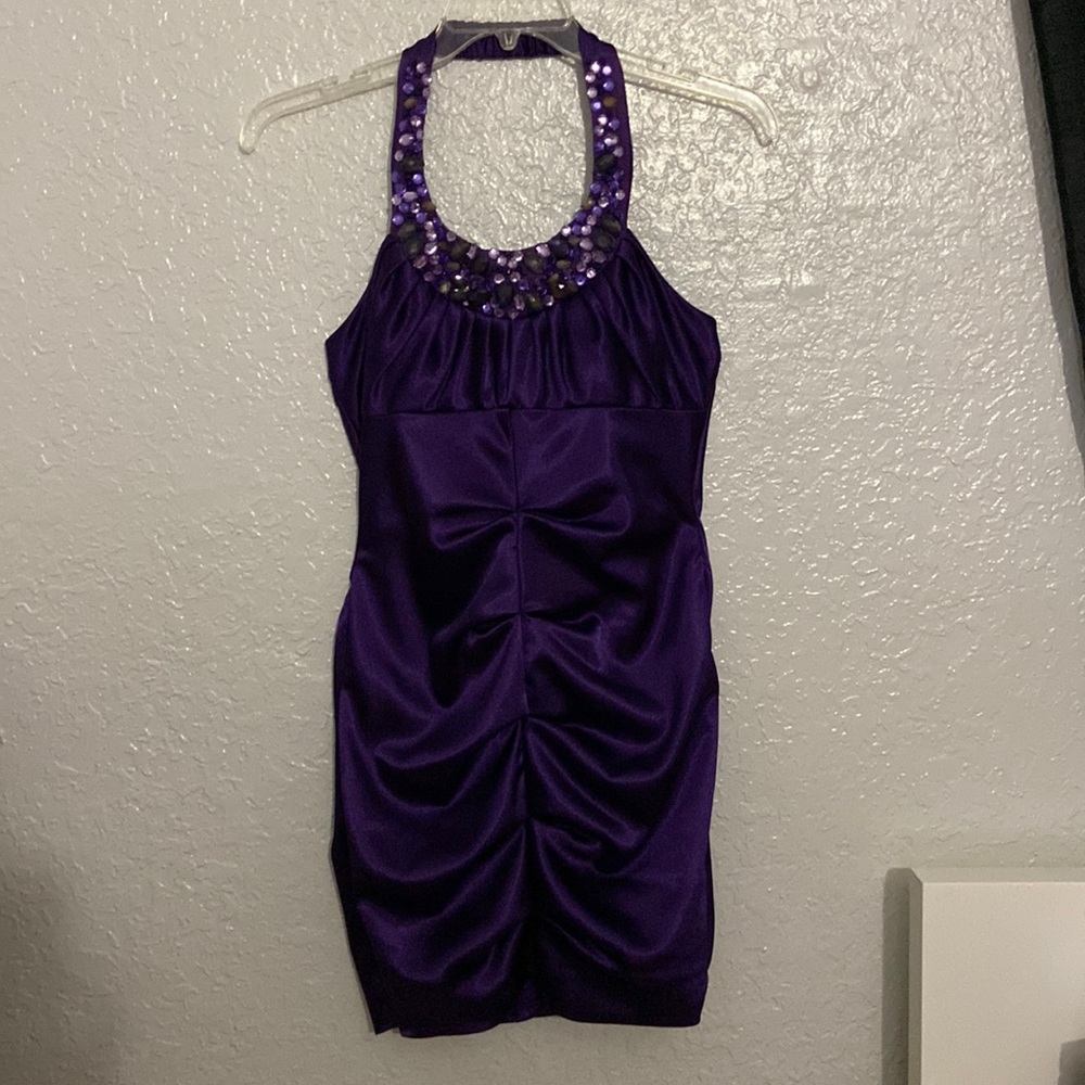 City Triangle Purple Dress